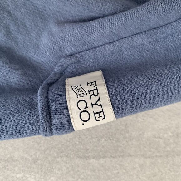 Frye And Co Women's Heritage Plus Size Cargo Blue Joggers Size Large - Picture 2 of 7
